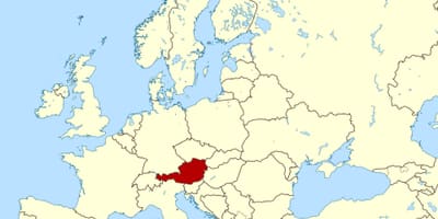 Show map of austria