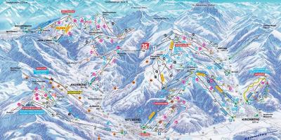 Austria ski map
