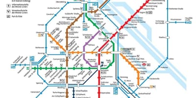 Austria underground map