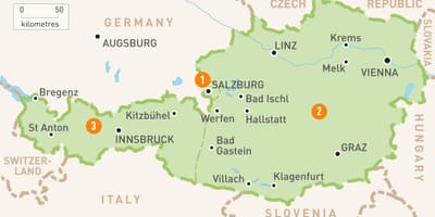 Map of bregenz austria