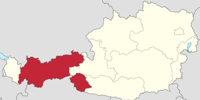 Austria tyrol map