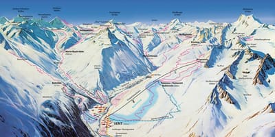 Map of vent austria