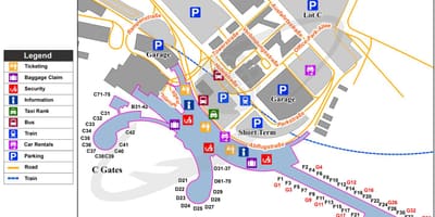 Map of vienna austria airport